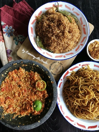 Cara Mudah Menyiapkan Resep Mie Goreng Polos dan Sambal Terasi yang Lezat Sekali Anti Ribet, Mantap