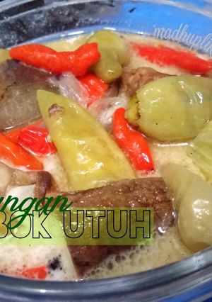 Foto resep Jangan Lombok Utuh 😱😵