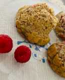 Muffins de frambuesa