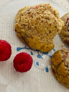 Una foto de Muffins de frambuesa