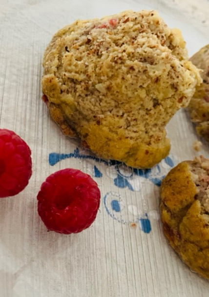 Una foto de Muffins de frambuesa