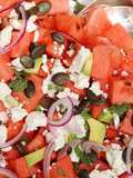 Salada de Melancia e Feta