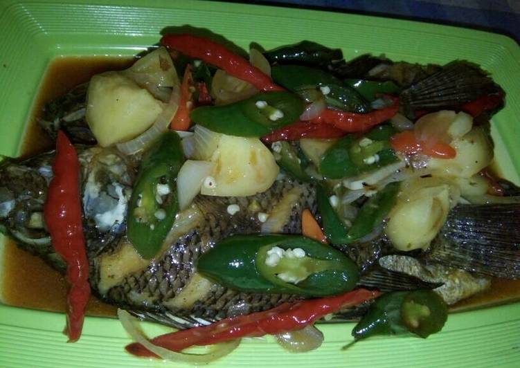 Cara membuat Nila asam manis😊 Sederhana dan Mudah Dibuat