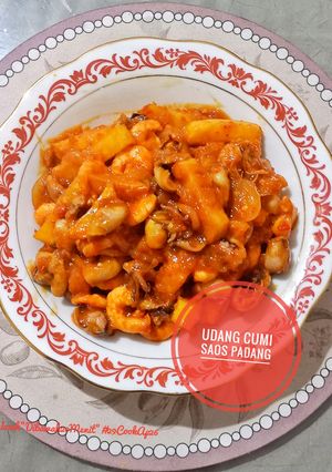 Foto resep Udang Cumi Saos Padang