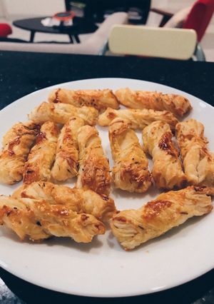 Foto resep Cheese twist puff pastry