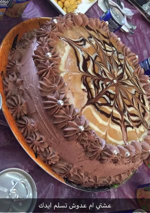 صورة لوصفة كيكه الشوكولاته