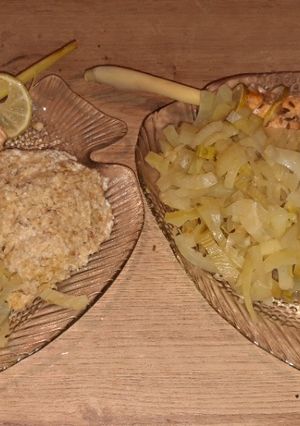 Une photo de Papillotte de truite et fenouil, à la citronnelle