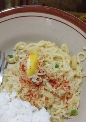 A picture of Creamy Lemon Noodle.