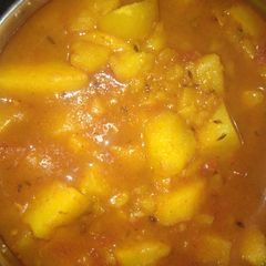A picture of Potato veg.