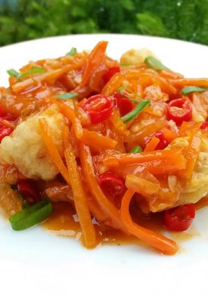Foto resep Ayam Goreng Tepung Saos Asam Manis