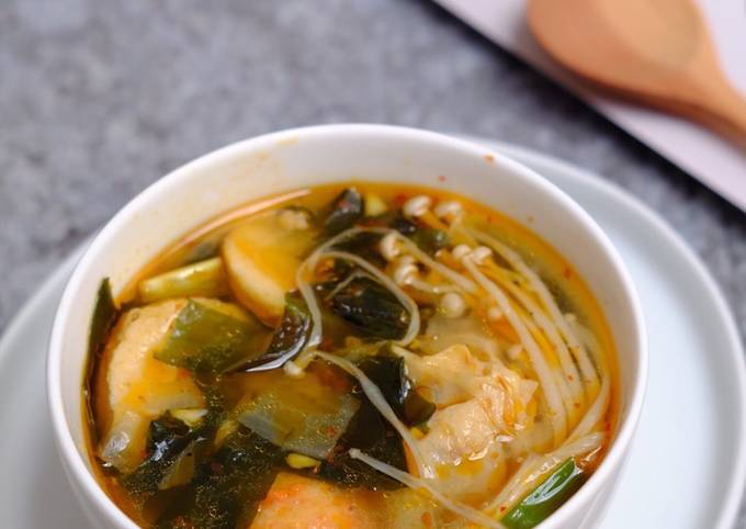 Resep Steamboat Wakame Kuah Miso oleh Isyana G. - Cookpad