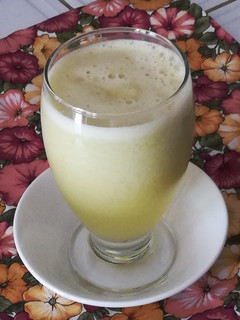 Una foto de Batido de Frutas y Lechuga