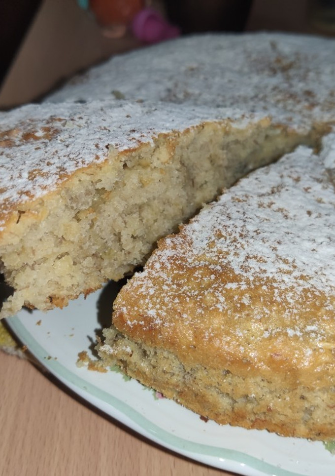 Una foto de Budín de banana y avena II
