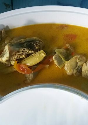 Foto resep 07. Ayam santan Pedas