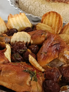 عکسی از دستور مرغ گشنیزی