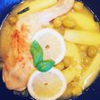 Tajine poulet, olive verte