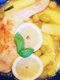 Chicken Tagine with Green Olives
