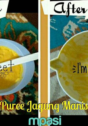 Foto resep Puree Jagung Manis #MPASI day5