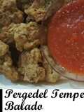 Pergedel Tempe Balado