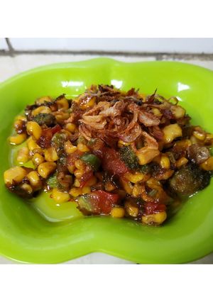 Foto resep Tumis jagung brokoli