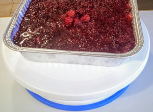 Una foto de Cheesecake de mora