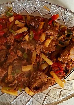 صورة لوصفة سمك التونه بالخضار بالفرن