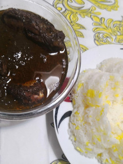عکسی از دستور خورش فسنجون با مرغ