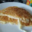 Arepas🫓de yuca rellenas de queso🥯🌽🧀