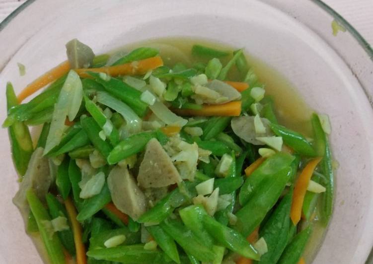 Tumis Buncis wortel pedas