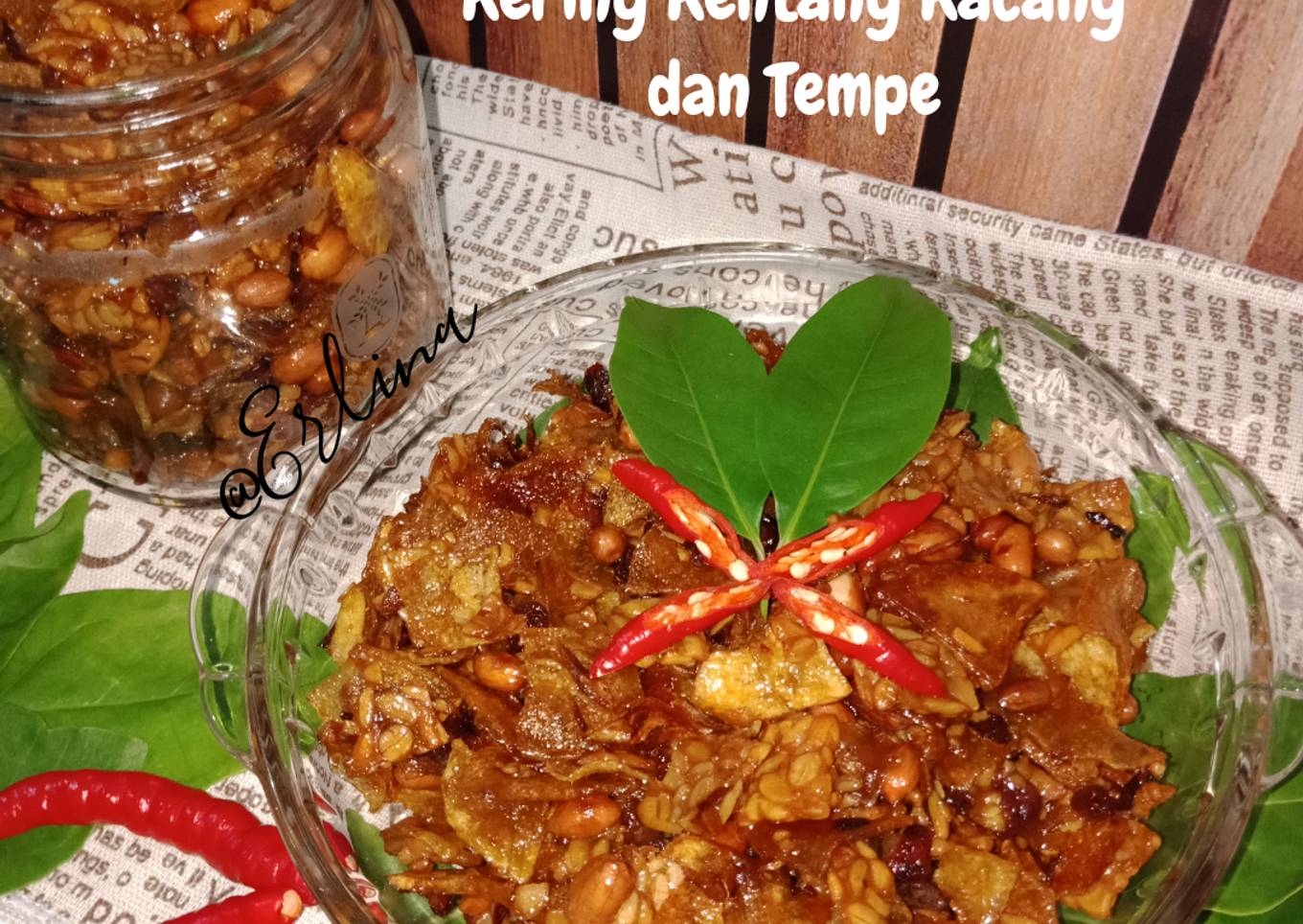 Kering Kentang Kacang dan Tempe Kriuk