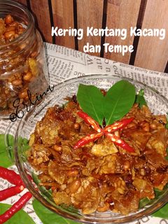 Foto resep Kering Kentang Kacang dan Tempe Kriuk