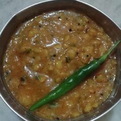 A picture of Daal tadka.
