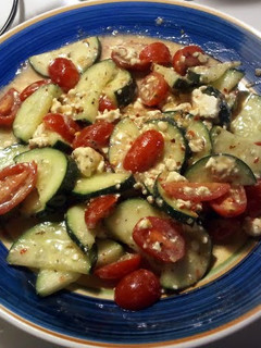 A picture of Spicy Cucumber Salad.