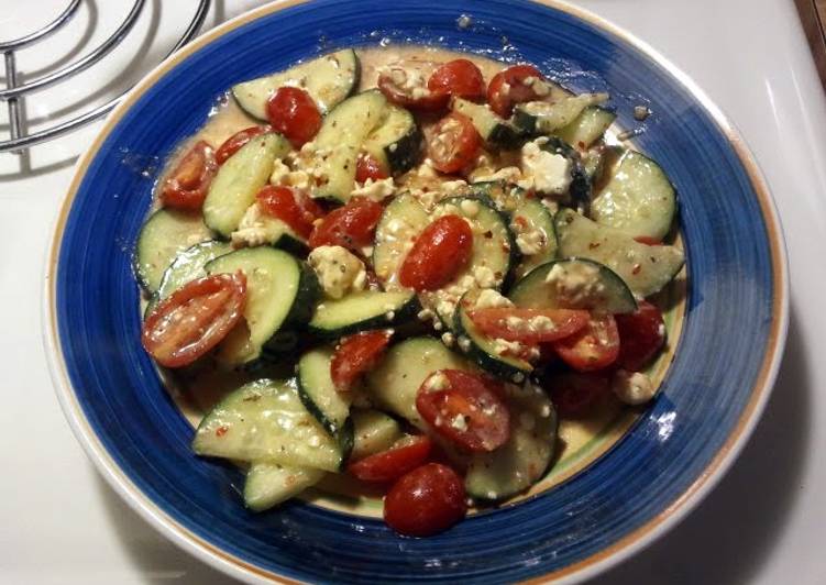 Step-by-Step Guide to Cook Tasty Spicy Cucumber Salad