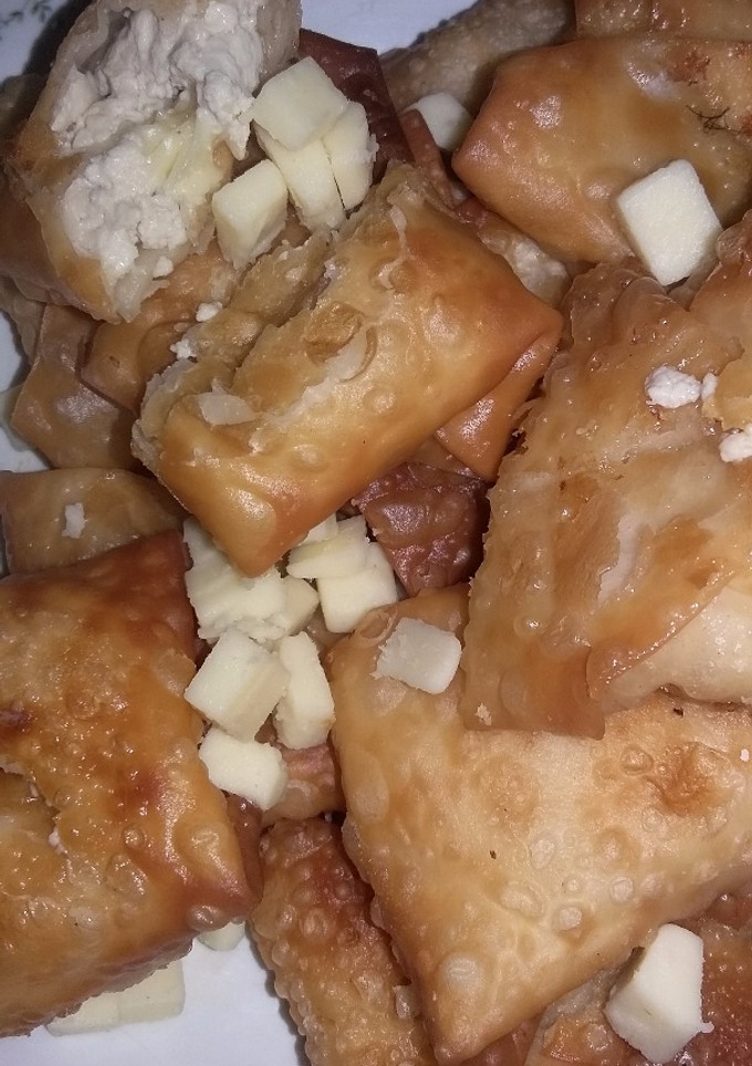 Foto resep Pangsit Tahu Keju