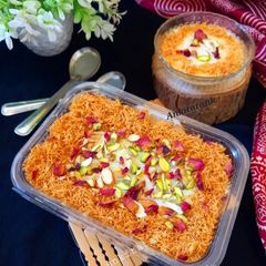 A picture of Sehri special rich Navabi sevaiya.