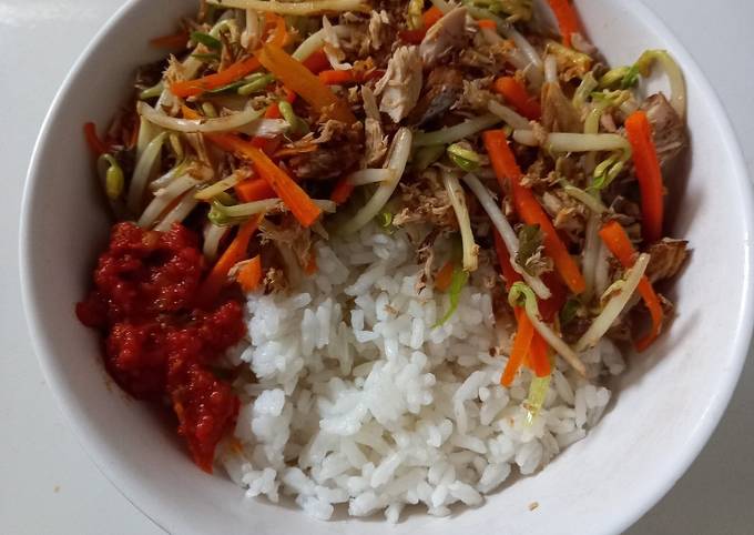 Rice Bowl Tongkol Tauge