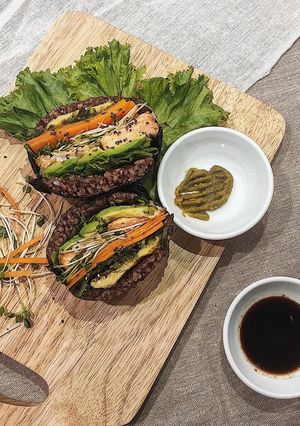 Hình của món Sushi Sandwich Healthy.