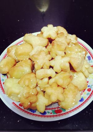 Foto resep Roti goreng kentang wijen