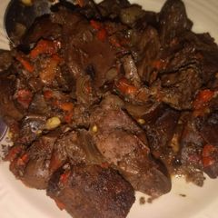 Oven Baked Liver A picture of Oven Baked Liver.