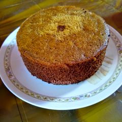 A picture of Semolina coffee Cake (no oven).