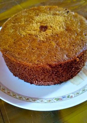 A picture of Semolina coffee Cake (no oven).