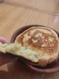 Panqueques esponjosos con manzana o banana