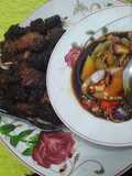SatFlon / Sate teflon / sate sapi ayam
