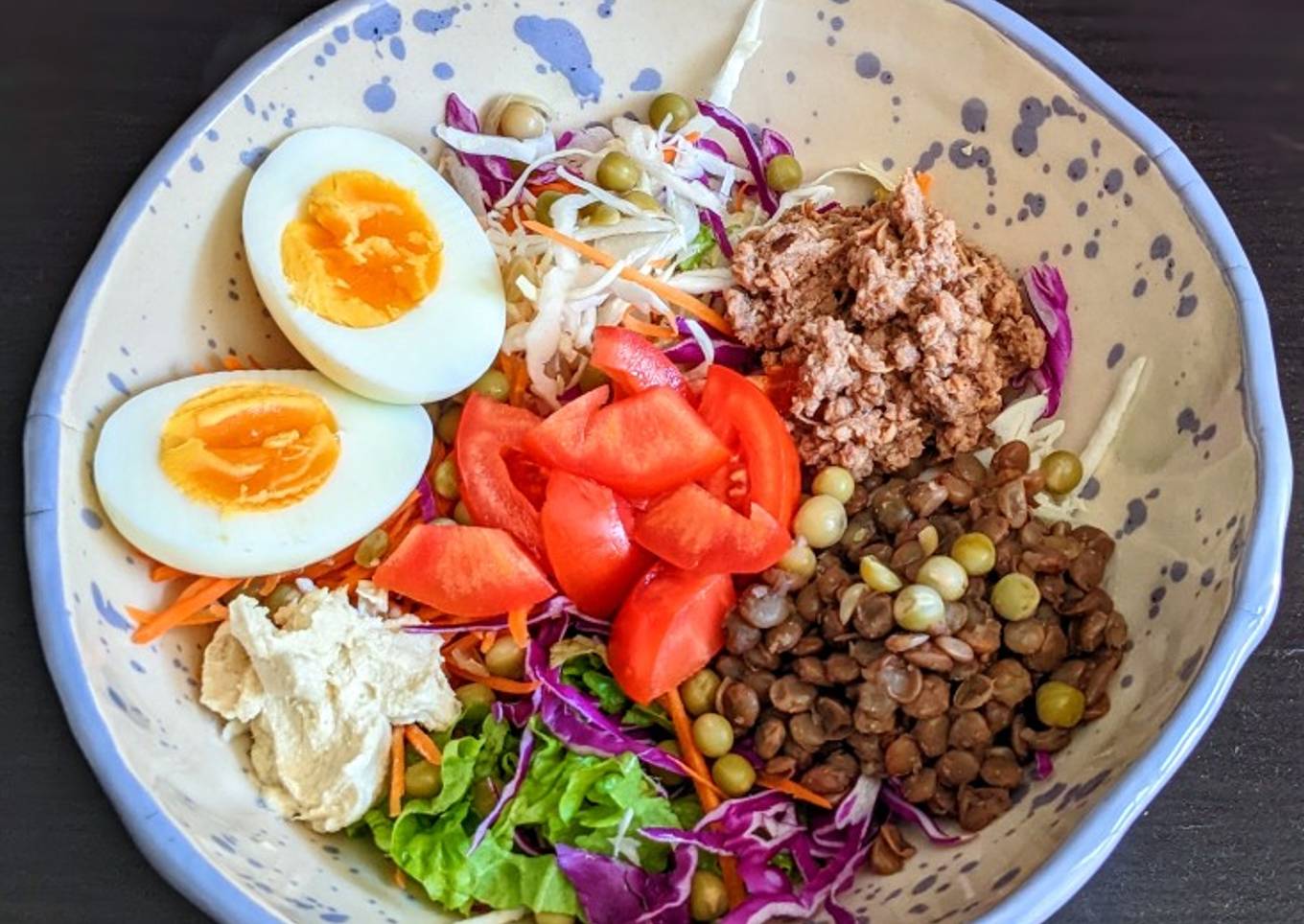 🍅 Ensalada bien colorida 🥕