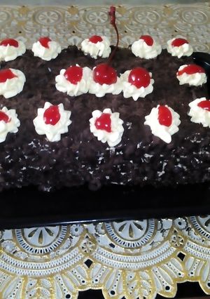 Foto resep Black forrest cake