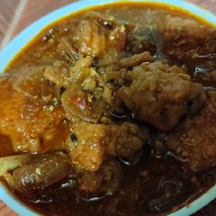 A picture of Chilli chicken.