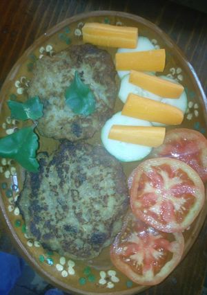 Una foto de Tortitas de plátano a la Mario, s