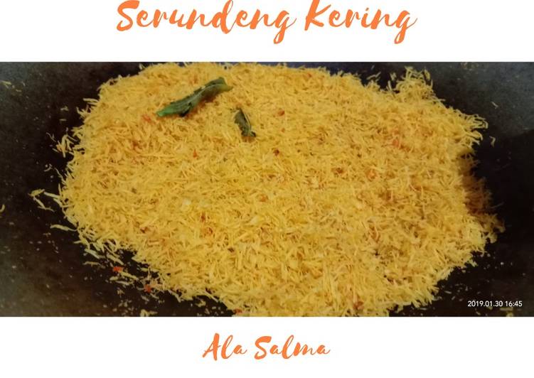 Resep Serundeng Kelapa Kering / Poya / Koya yang Bisa Manjain Lidah