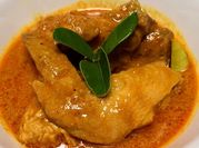 A picture of chicken rendang